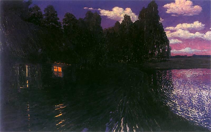 Stanislaw Ignacy Witkiewicz Landscape by night